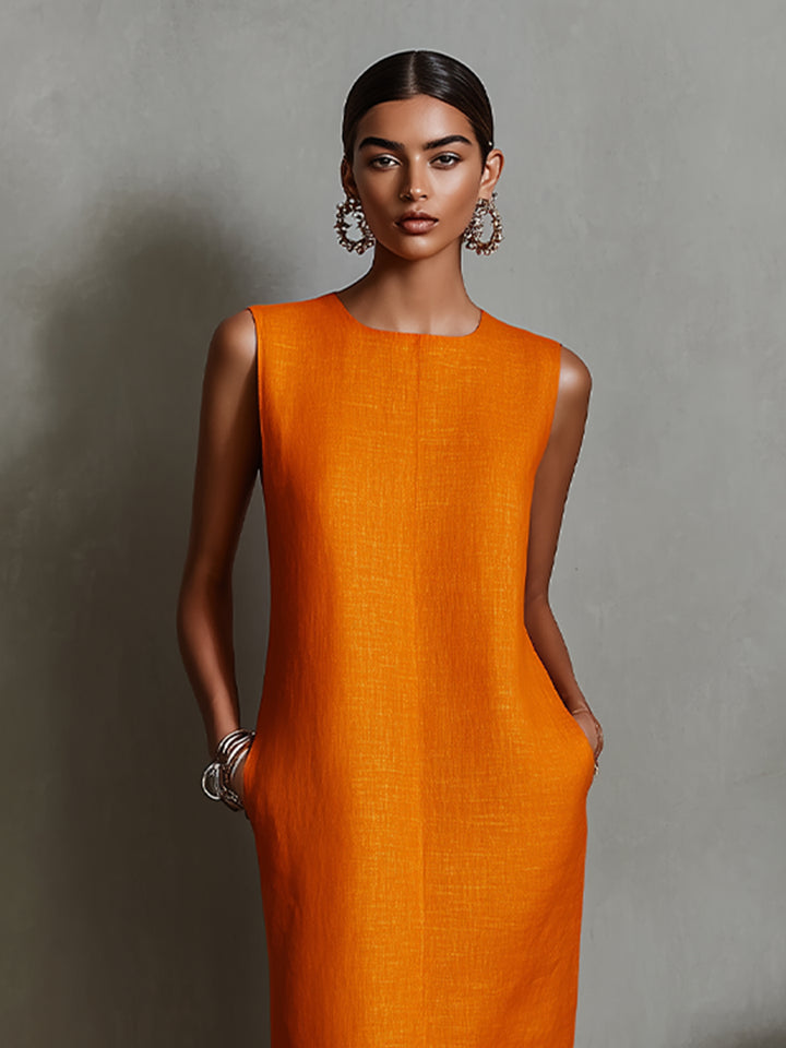 Linen Easy Summer Dress