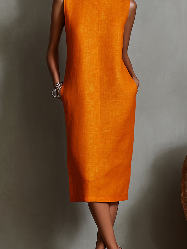 Linen Easy Summer Dress