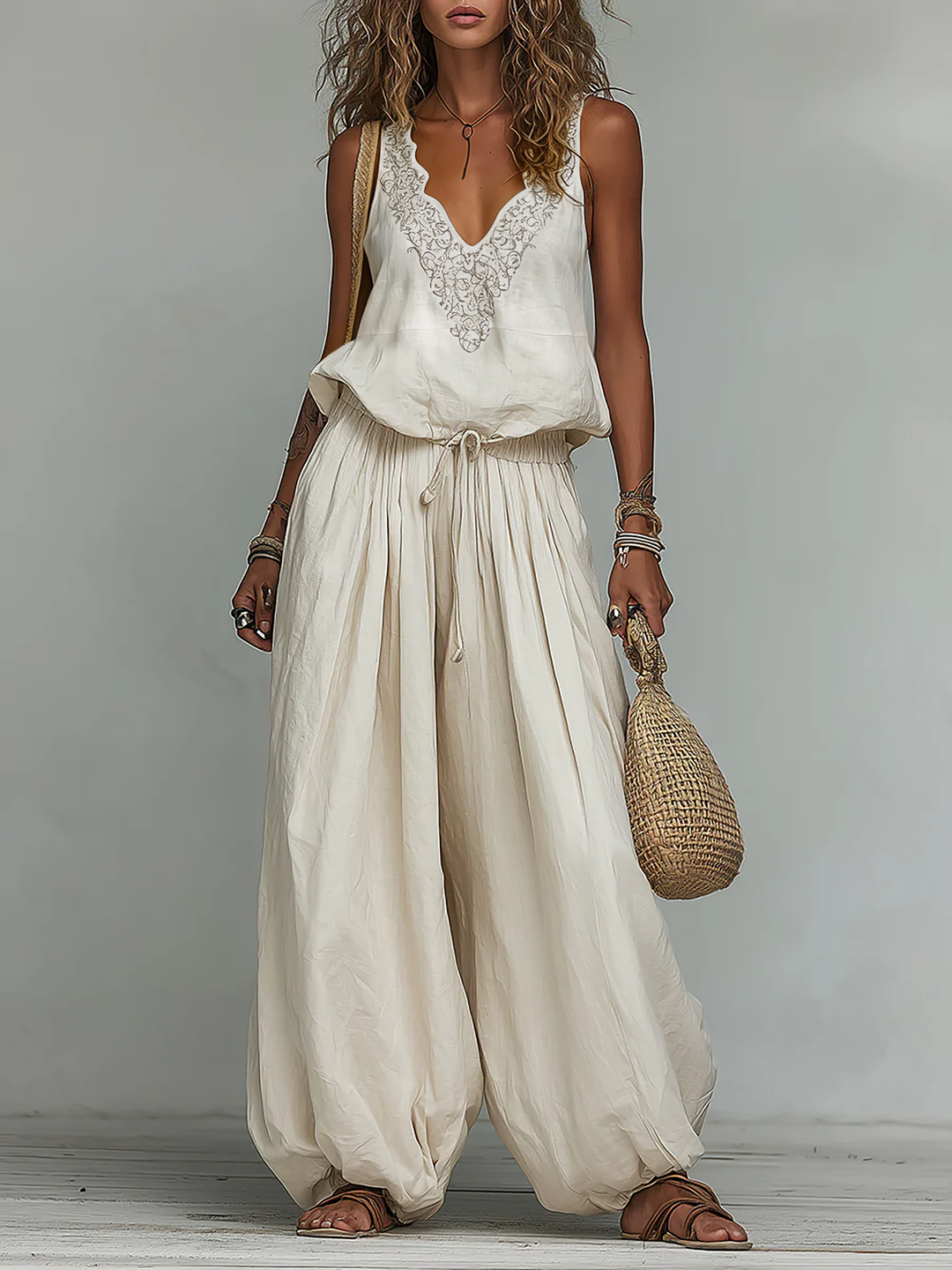 Boho-Ballonhosen-Set