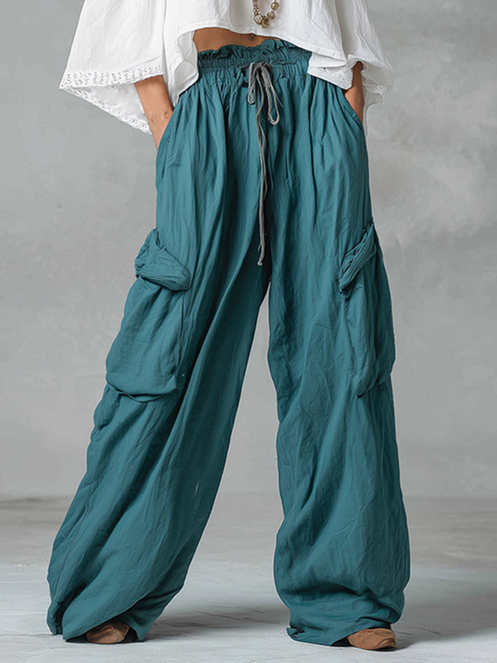 Ensemble de pantalons utilitaires vintage en dentelle