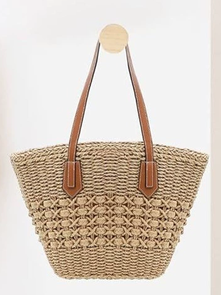 Women's Versatile Hand-woven Shoulder Handbag