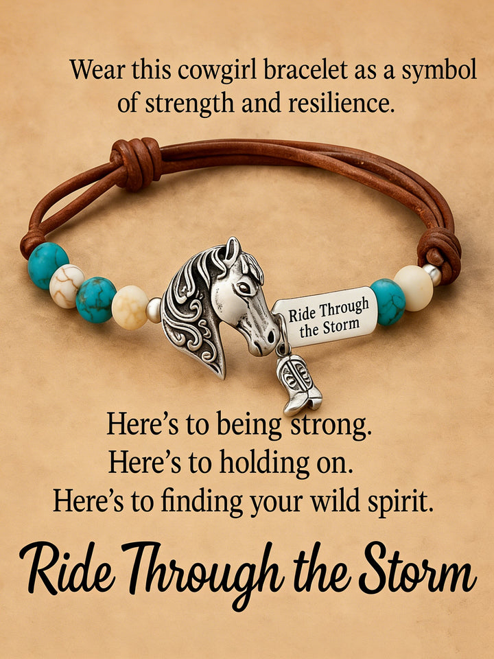 Armband „Durch den Sturm reiten“