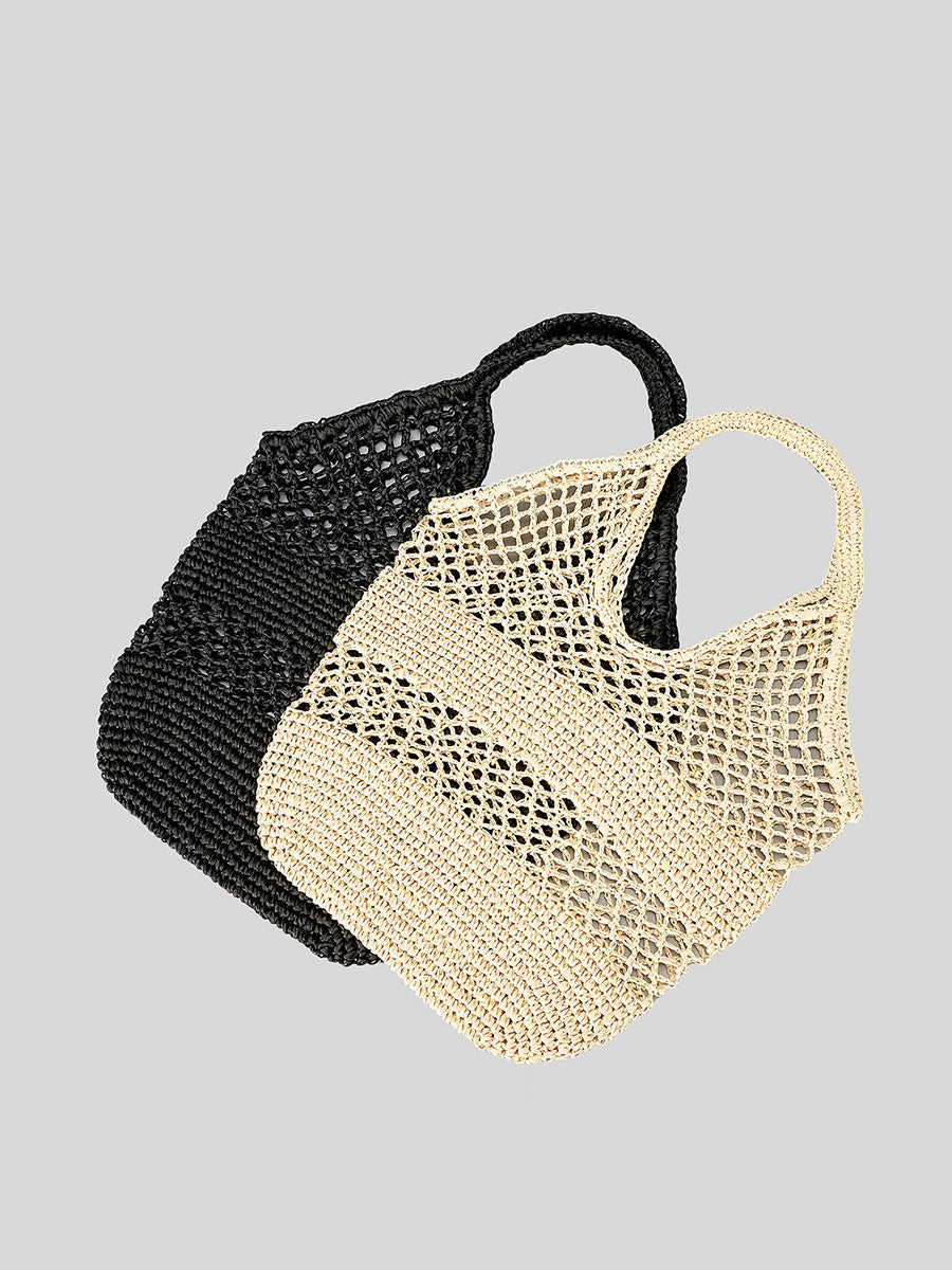 Women's Fashion Holiday Woven Handbag
