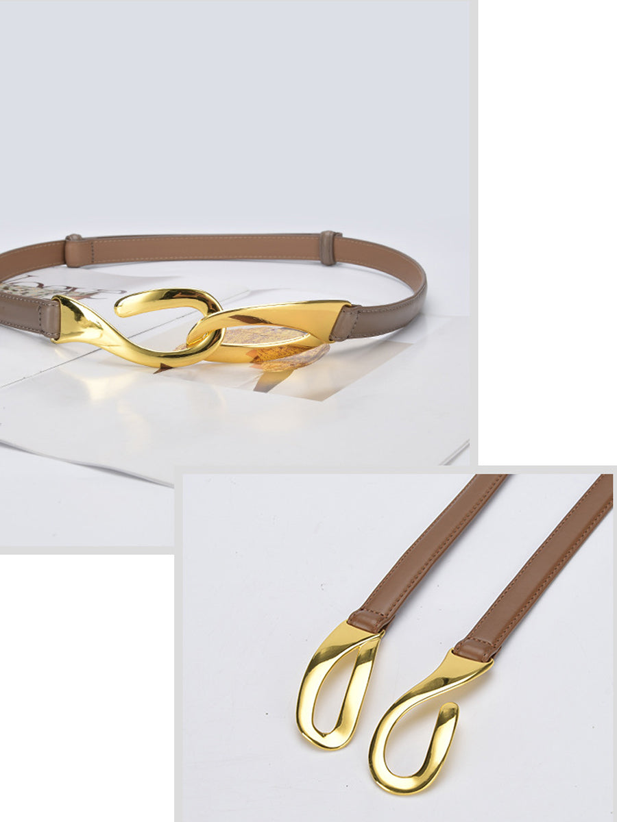 Dámský módní háčkový nastavitelný pásek