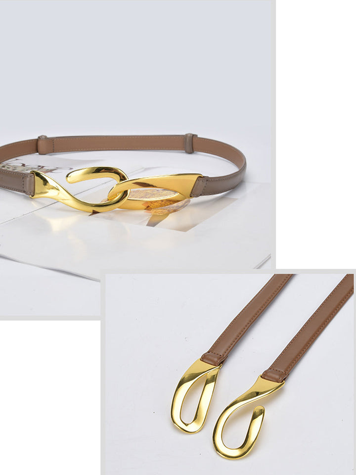 Dámský módní háčkový nastavitelný pásek