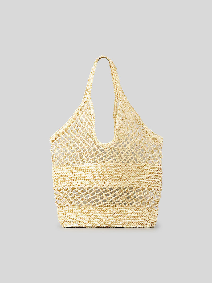 Women's Fashion Holiday Woven Handbag