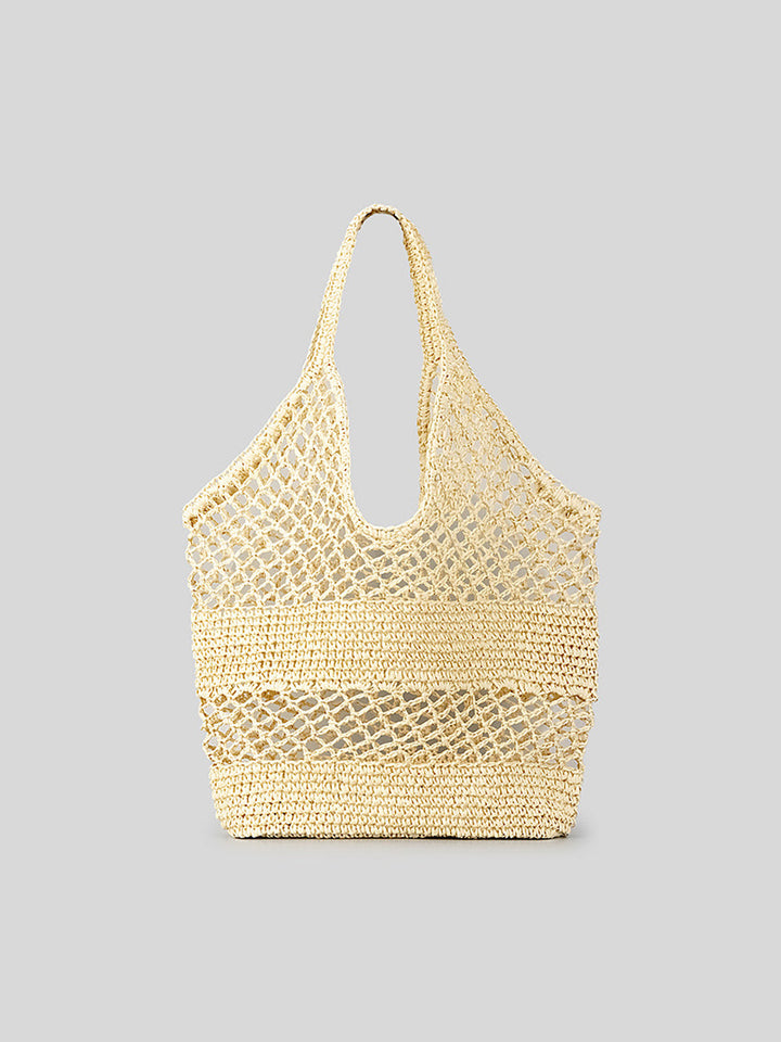 Women's Fashion Holiday Woven Handbag