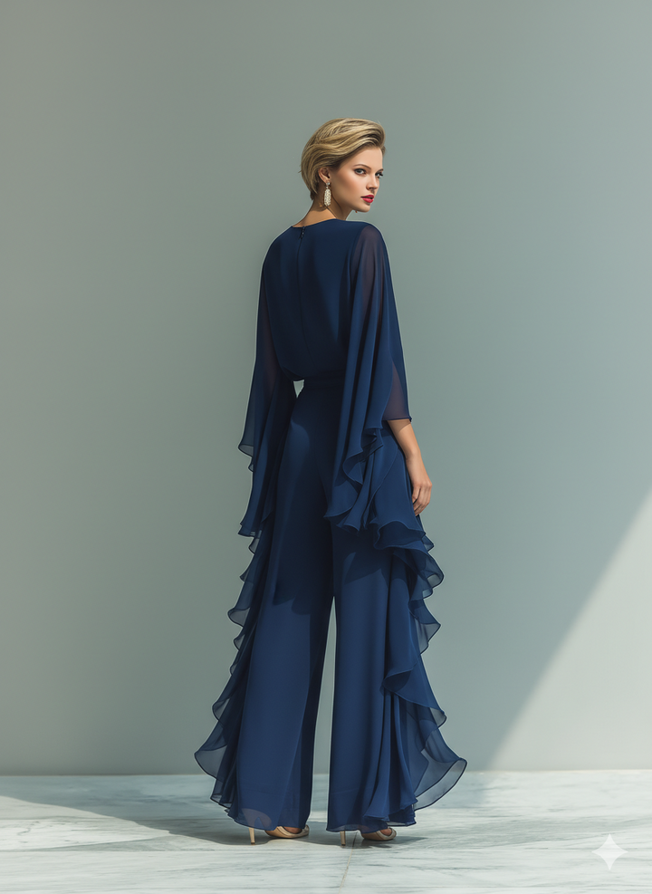 Completo Due Pezzi in Chiffon Midnight Grace