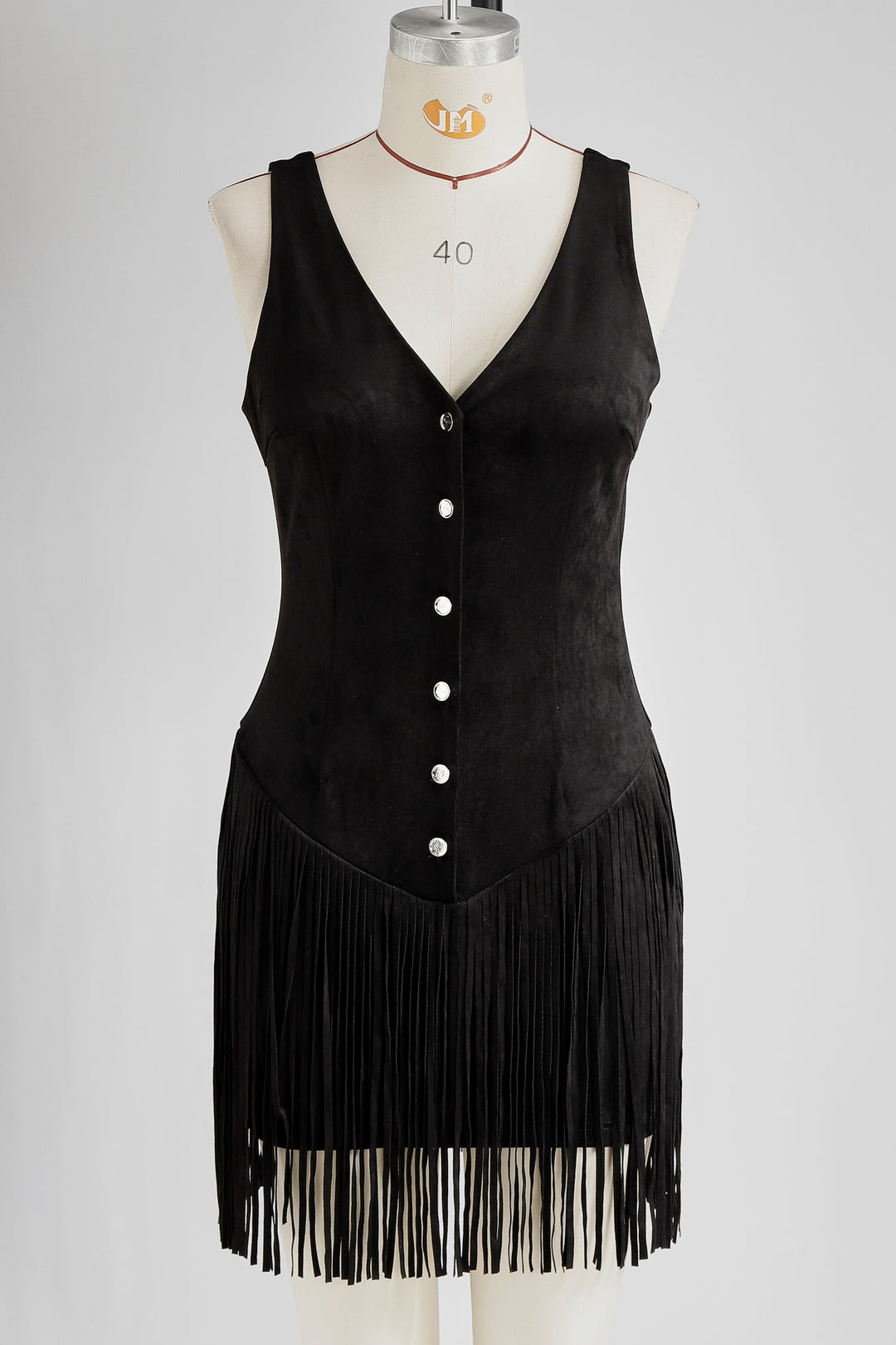 Mini vestido retro às riscas com debrum contrastante