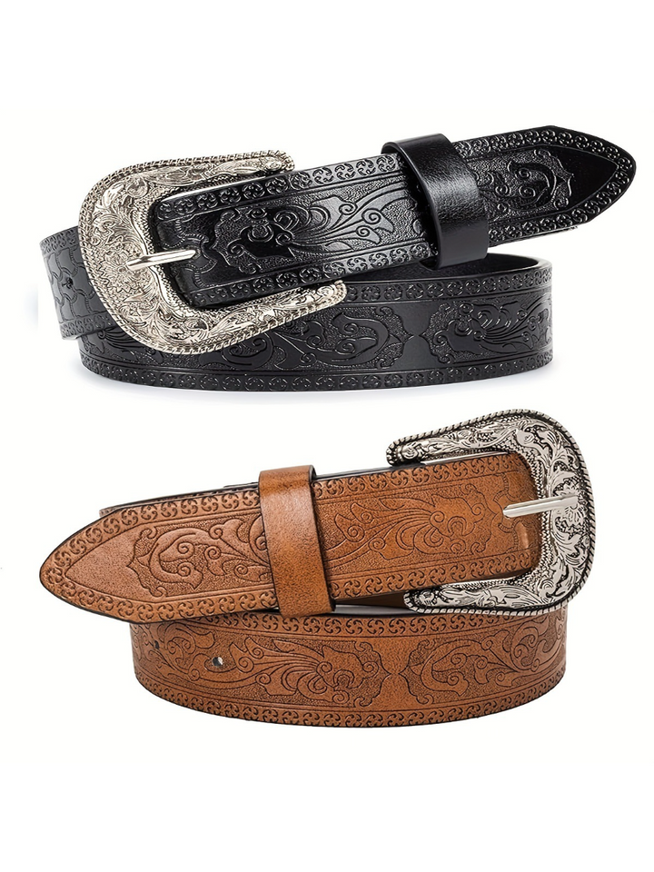 Women's Vintage Western Denim Style Belt