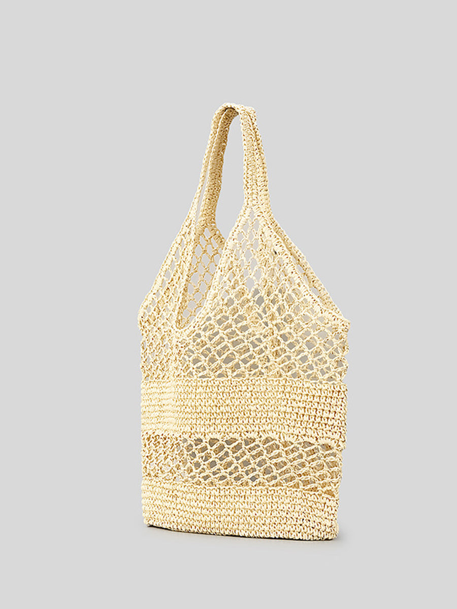 Women's Fashion Holiday Woven Handbag